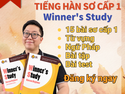 SƠ CẤP 1 WINNER’S STUDY (Từ vựng ngữ pháp)